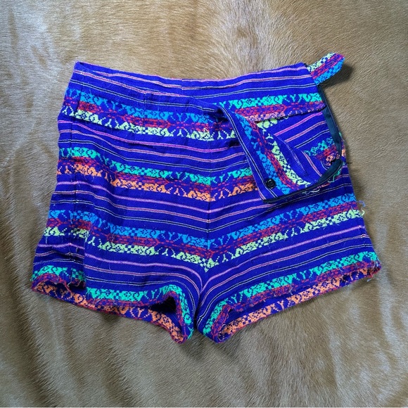 Kenny Shorts High-Waisted Kenny Guadalajara Shorts Size Medium Micro Shorts - Picture 4 of 9